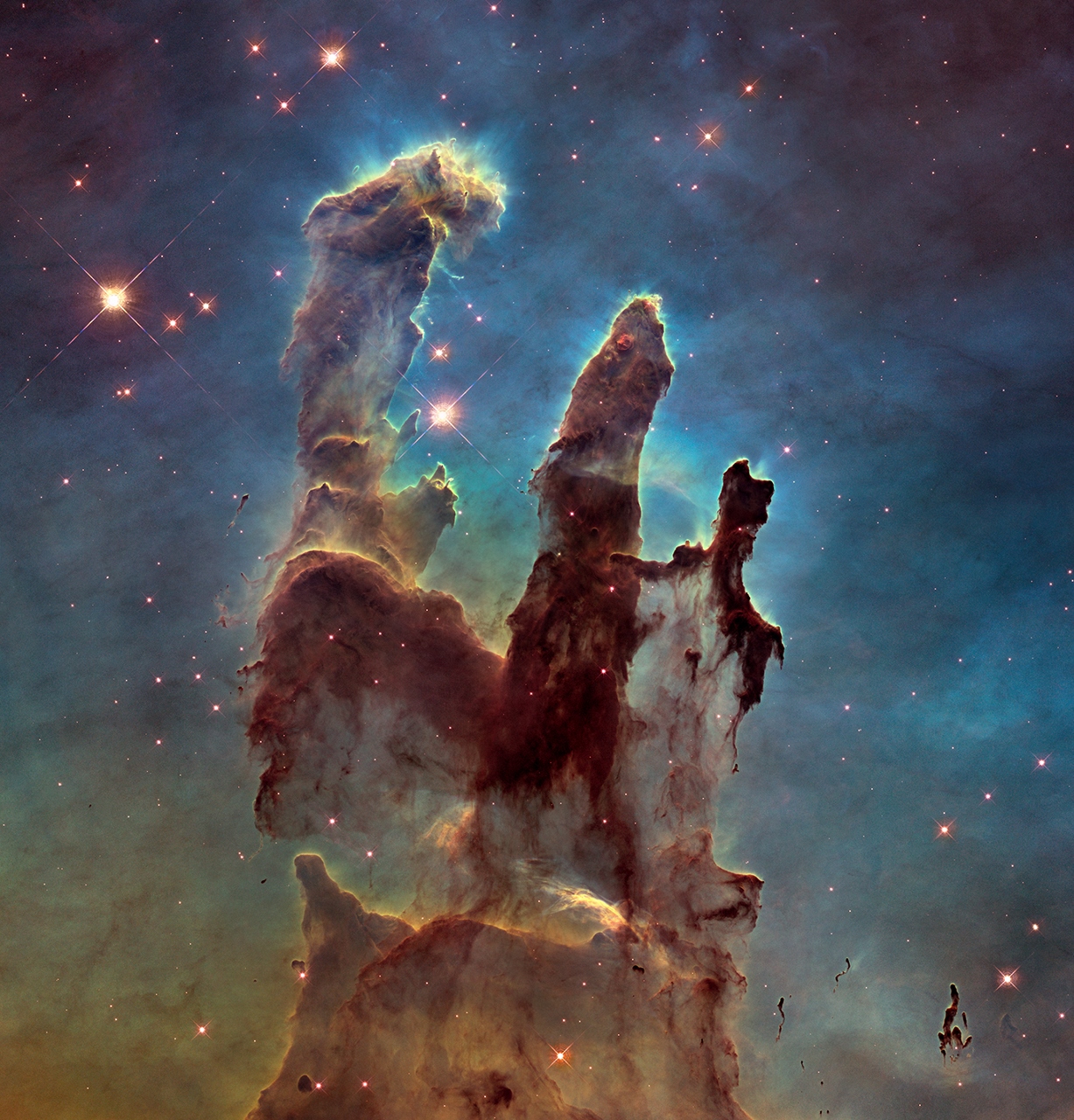 The Pillars of Creation, NASA, ESA and the Hubble Heritage Team (STScI/AURA)